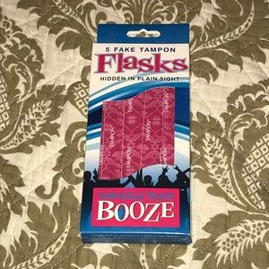 Gag gift! New flasks disguised as Tampons!! Very smart idea!